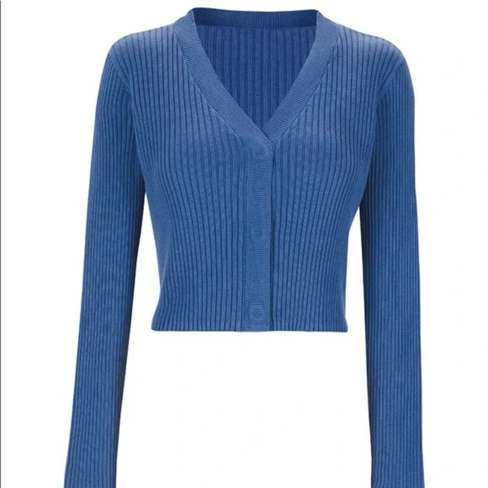 | Slim Rib Cardigan Style 6173